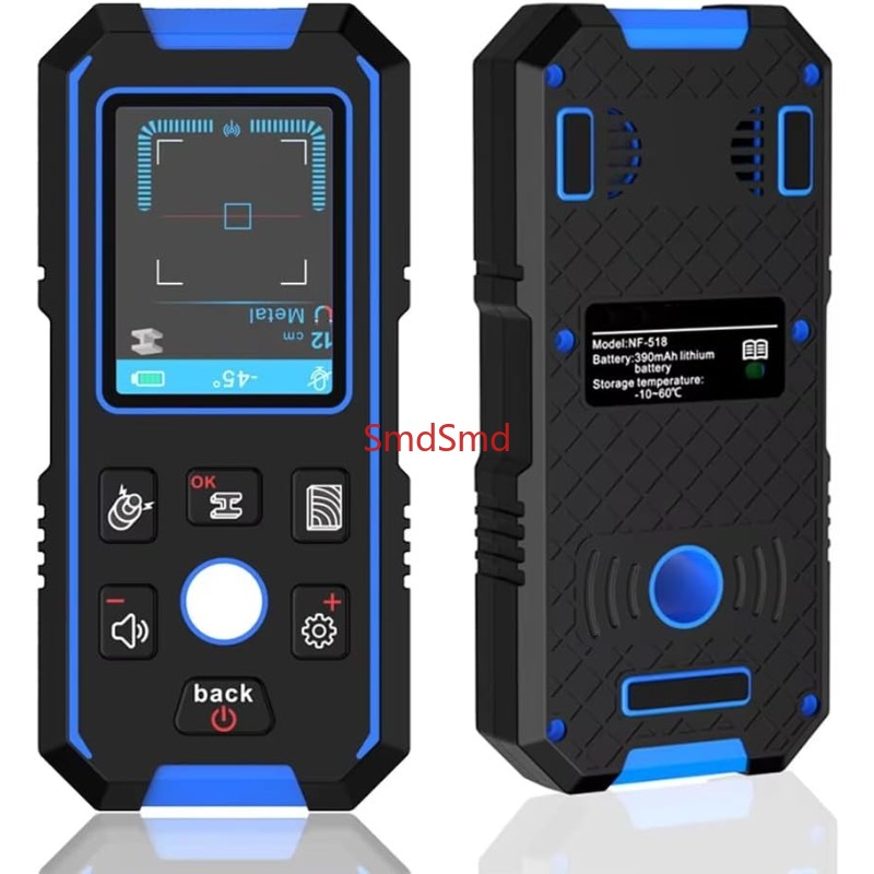 Underground Cable Detector - Профессиональный металлоискатель NF-518 с ЖК-дисплеем HD,
