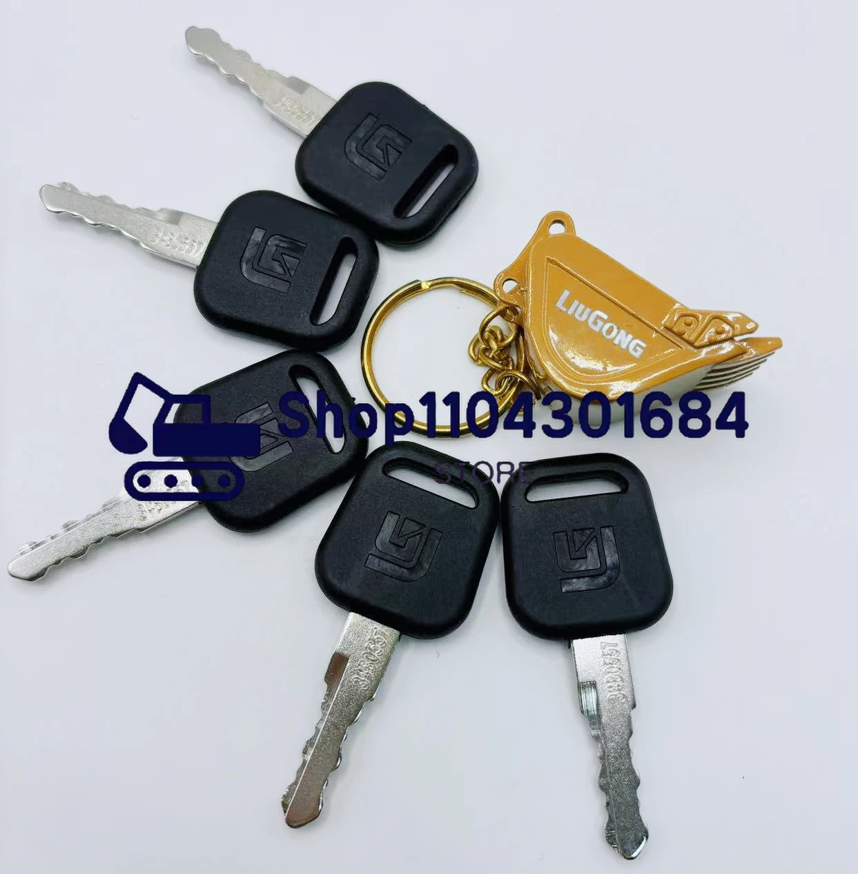 Heavy Equipment Keys - 2/5 шт. 34B0557 ключи для ключей