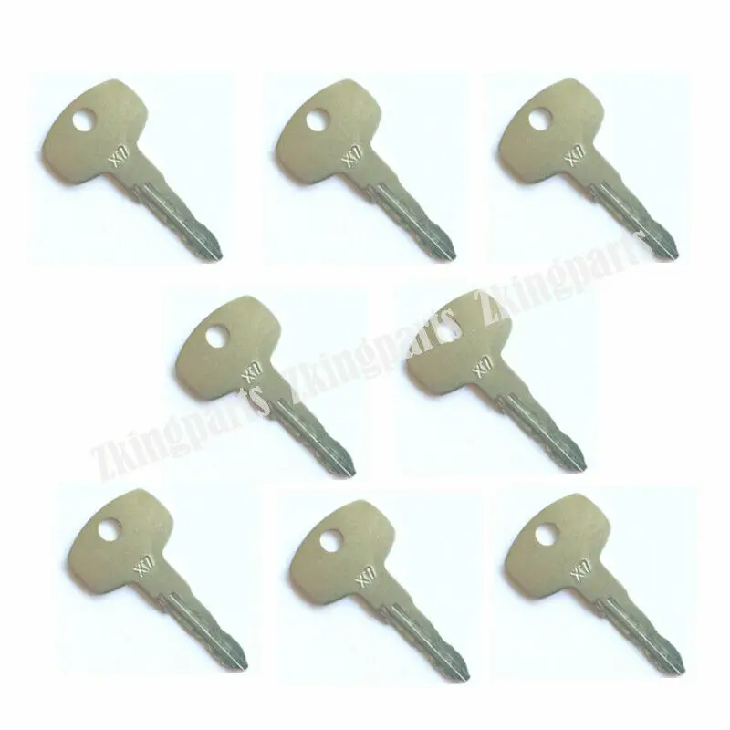 Heavy Equipment Keys - 8 шт. ключей зажигания для строительной