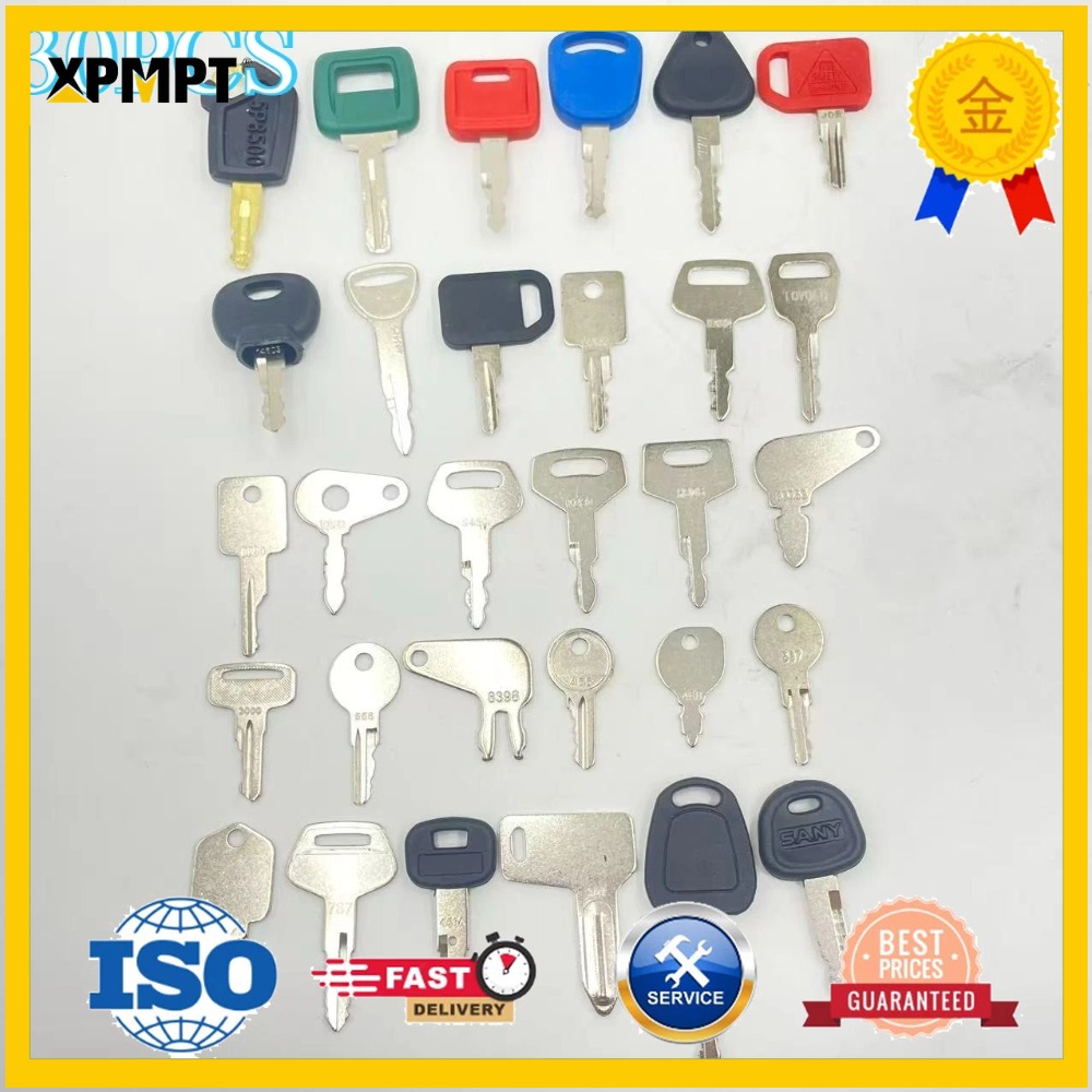 Heavy Equipment Keys - Набор из 30 ключей для тяжелой