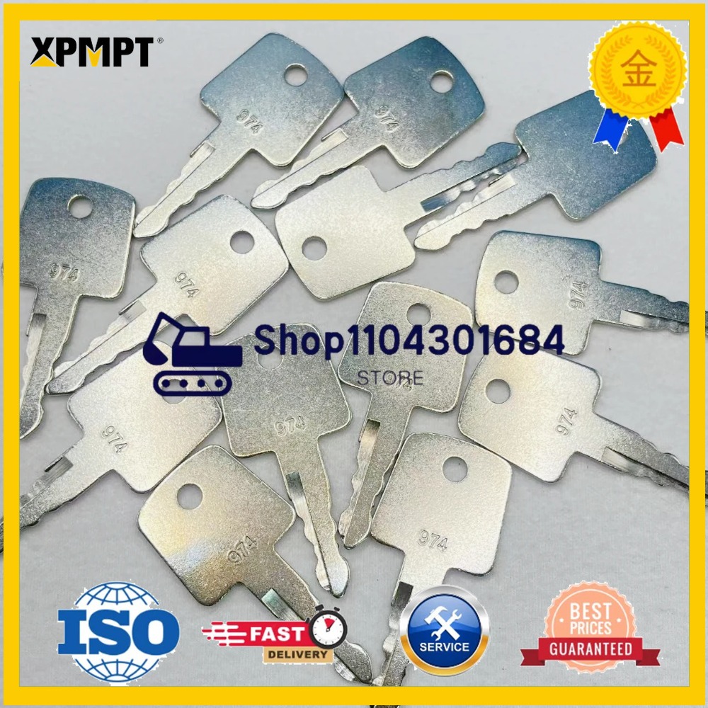 Комплект из 10 ключей зажигани – обзор и цена Heavy Equipment Keys