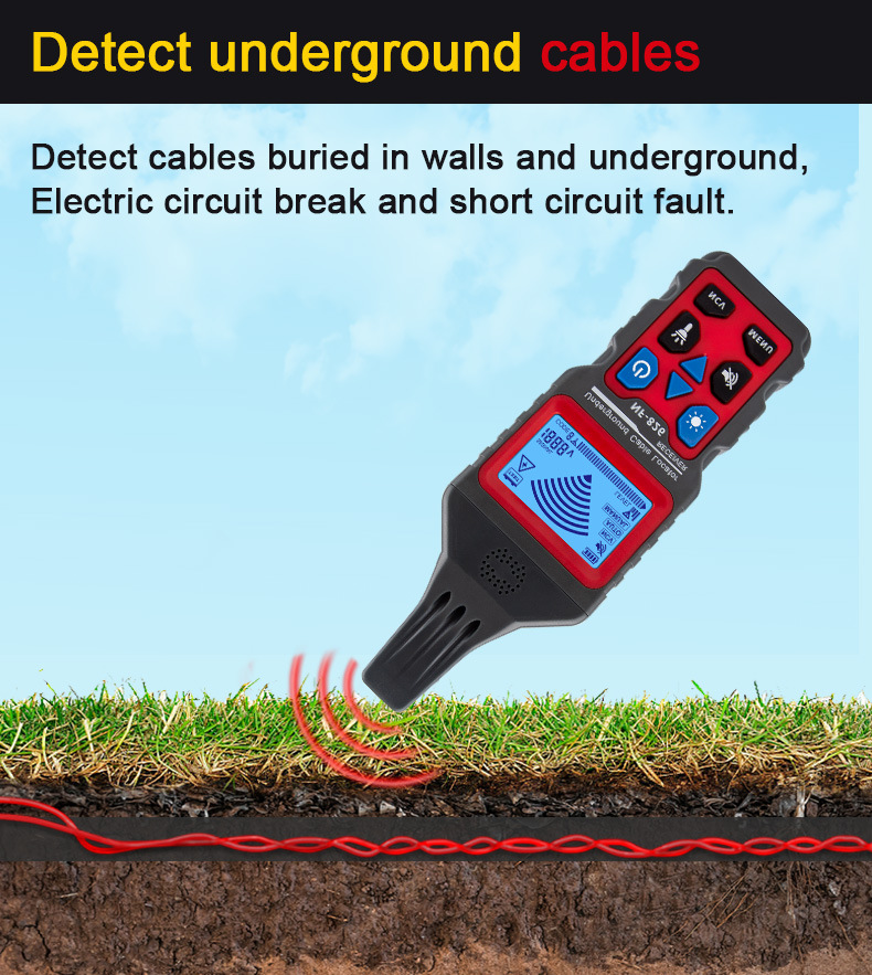 Локатор подземных кабелей NF-8 – обзор и цена Underground Cable Detector