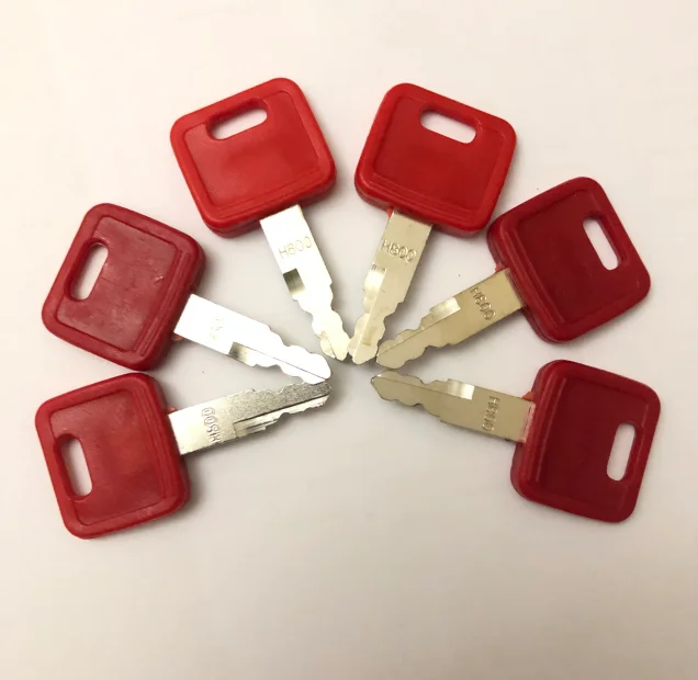 6 шт. запасных ключей зажигани – обзор и цена Heavy Equipment Keys